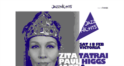 Desktop Screenshot of jazznights.co.uk