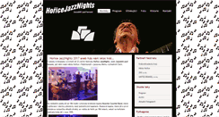 Desktop Screenshot of jazznights.cz